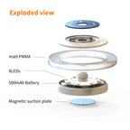 Infrared Sensor Night Light Cabinet Lamp USB Rechargeable