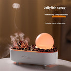 Volcano Humidifier Desktop Diffuser LED Mist Compact