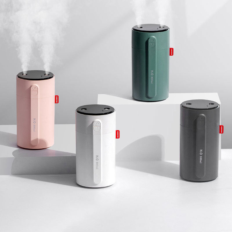 Intelligent USB Humidifier Dual Jet Heavy Fog Compact