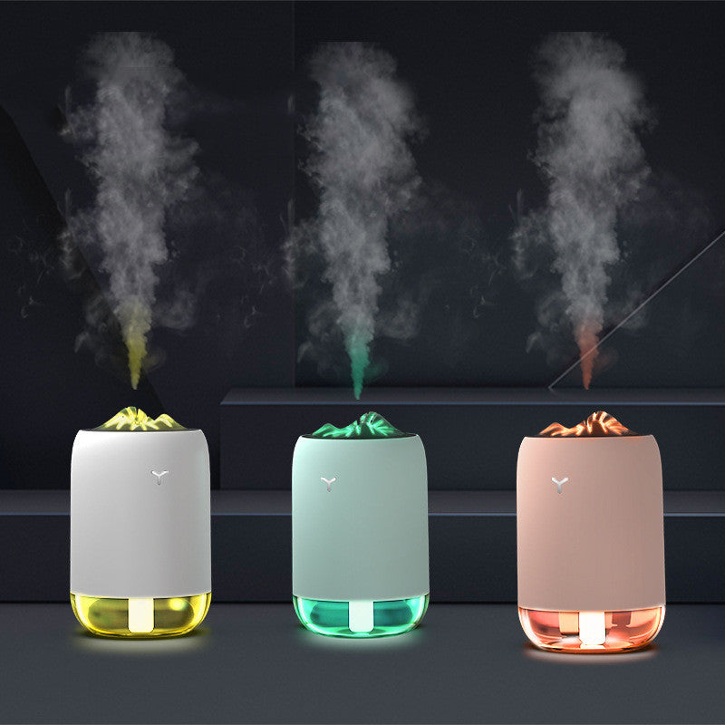 Magic Flame Humidifier Diffuser LED Mini Desktop USB