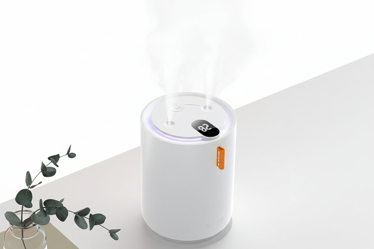 Ultrasonic Aroma Diffuser Humidifier Double Nozzle 500ml