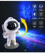 Galaxy Star Projector Lamp Astronaut LED Night Light