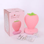 Strawberry Night Light Lamp USB Rechargeable Soft Silicone