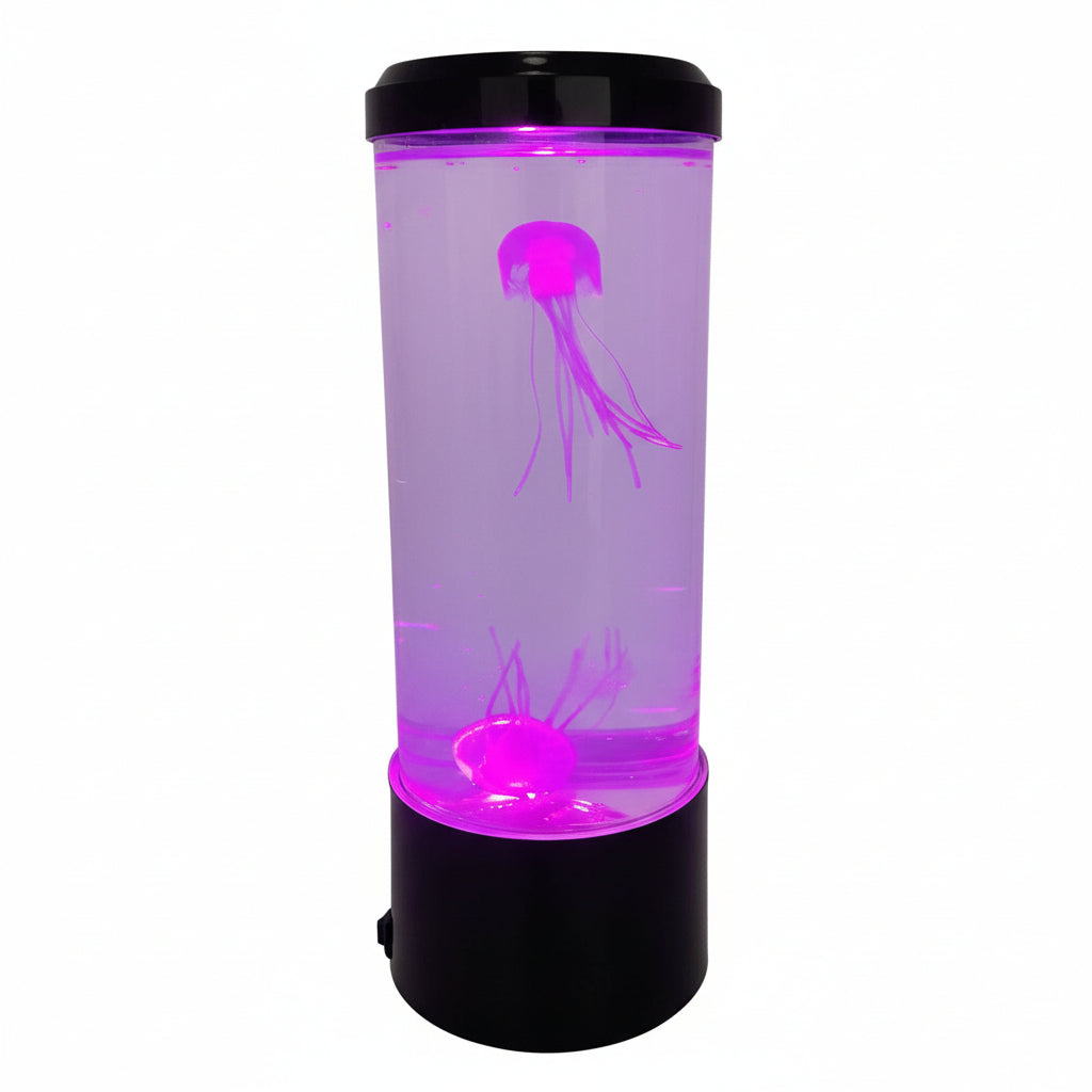 Jellyfish Lamp Night Light Color-Changing LED USB Compact