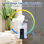 6L Smart Humidifier Diffuser UV Sterilization Remote Control