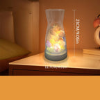 Magic Color LED Vase Lamp Rotating Light Home Decor Glow