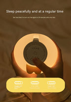 Cute Duck LED Night Lamp Silicone Touch Rechargeable