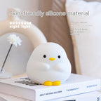 Cute Duck LED Night Lamp Silicone Touch Rechargeable