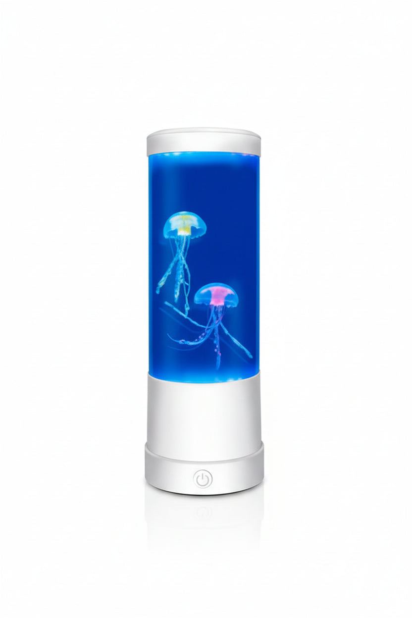 Jellyfish Lamp Night Light Color-Changing LED USB Compact