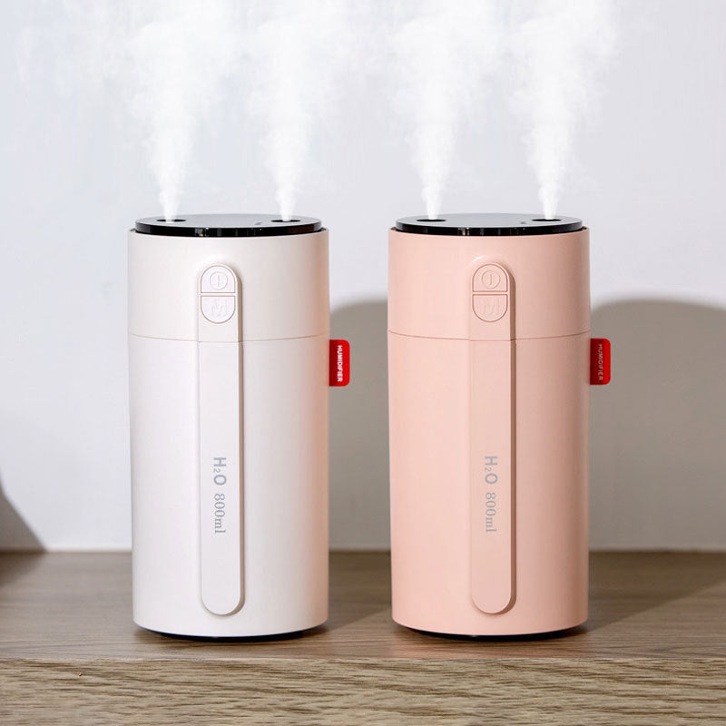 Intelligent USB Humidifier Dual Jet Heavy Fog Compact