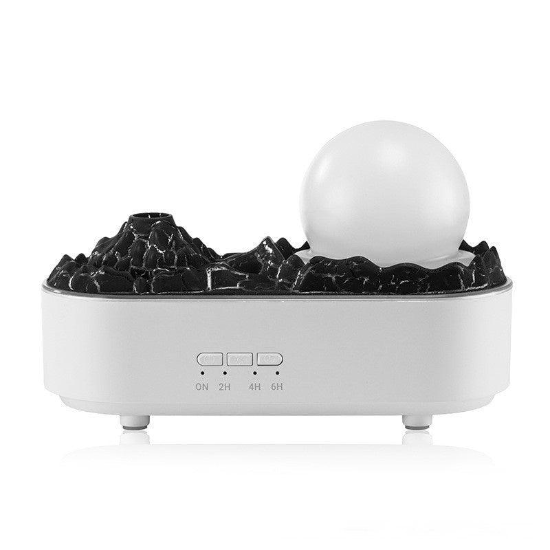 Volcano Humidifier Desktop Diffuser white
