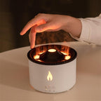 Ultrasonic Essential Oil Humidifier Diffuser Flame Mist