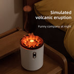 Volcanic Flame Diffuser Humidifier USB LED Portable