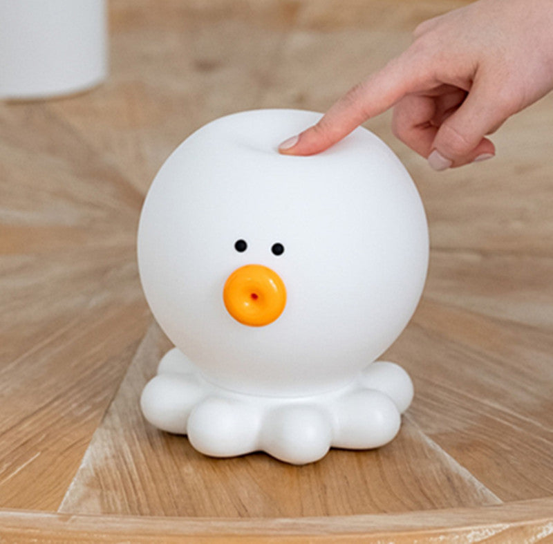 Smart Sensor Octopus Night Light Lamp Soft Silicone USB