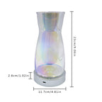 Magic Color LED Vase Lamp Rotating Light Home Decor Glow