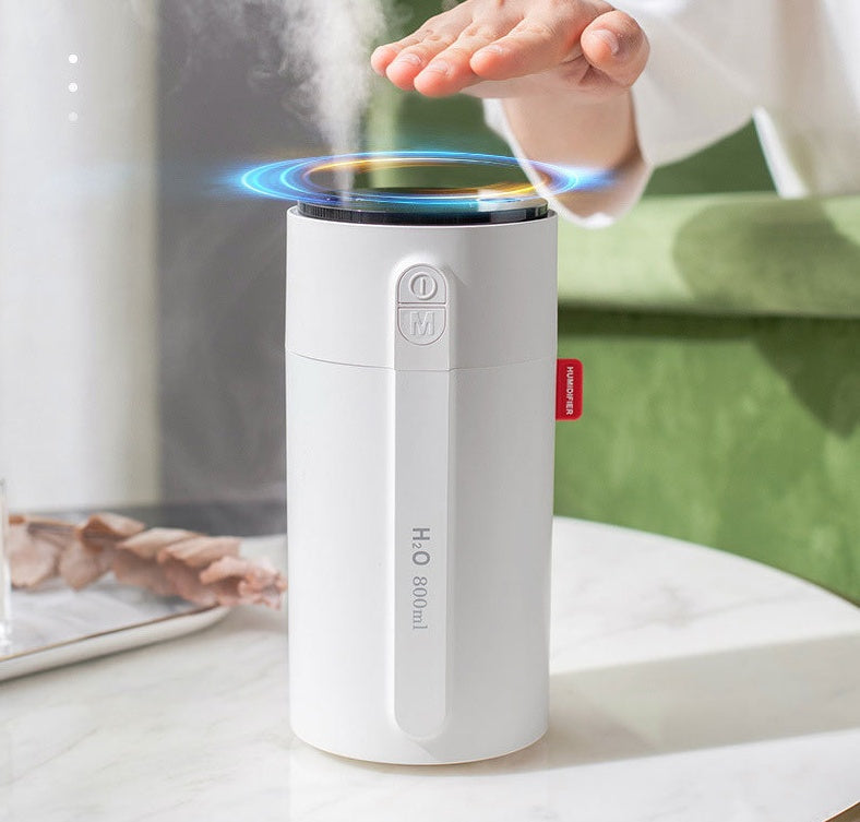 Intelligent USB Humidifier Dual Jet Heavy Fog Compact