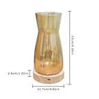Magic Color LED Vase Lamp Rotating Light Home Decor Glow
