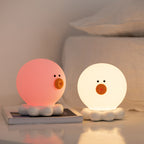 Smart Sensor Octopus Night Light Lamp Soft Silicone USB