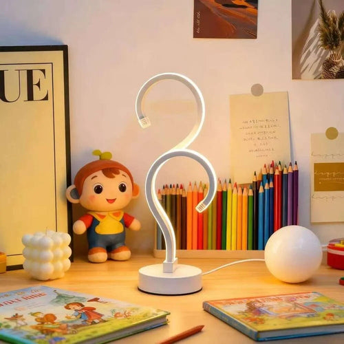 Creative Question Mark Desk Lamp LED 3 Color White USB