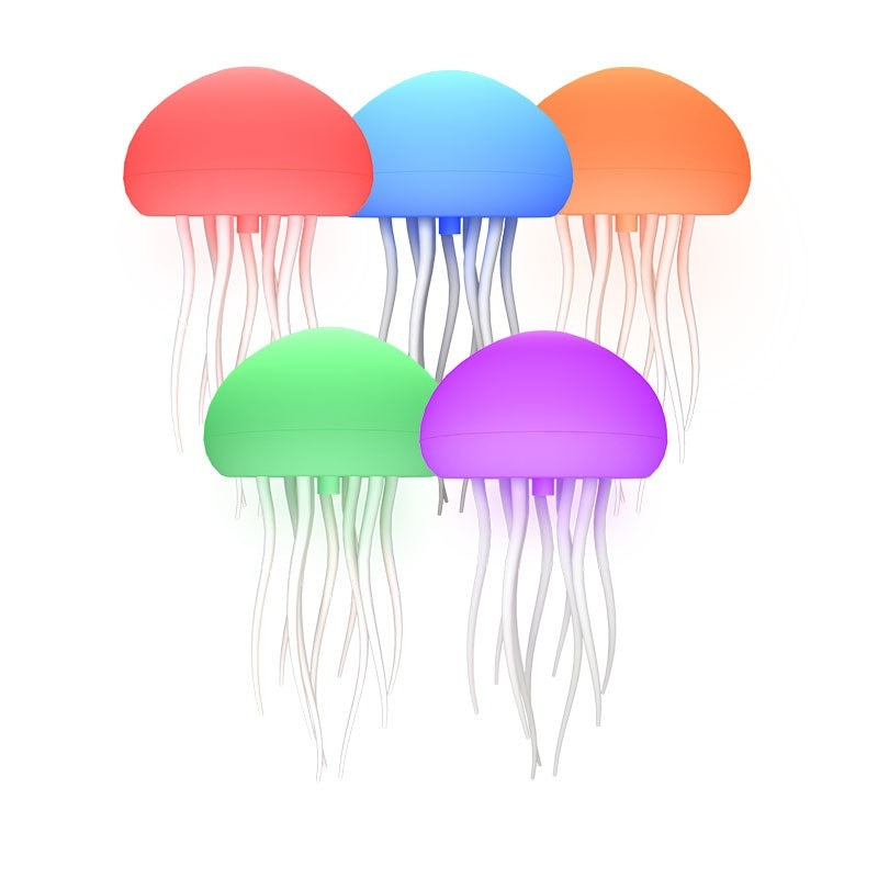 Jellyfish Mood Lamp Night Light LED Portable Desk Decor