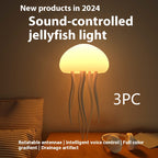 Jellyfish Mood Lamp Night Light LED Portable Desk Decor
