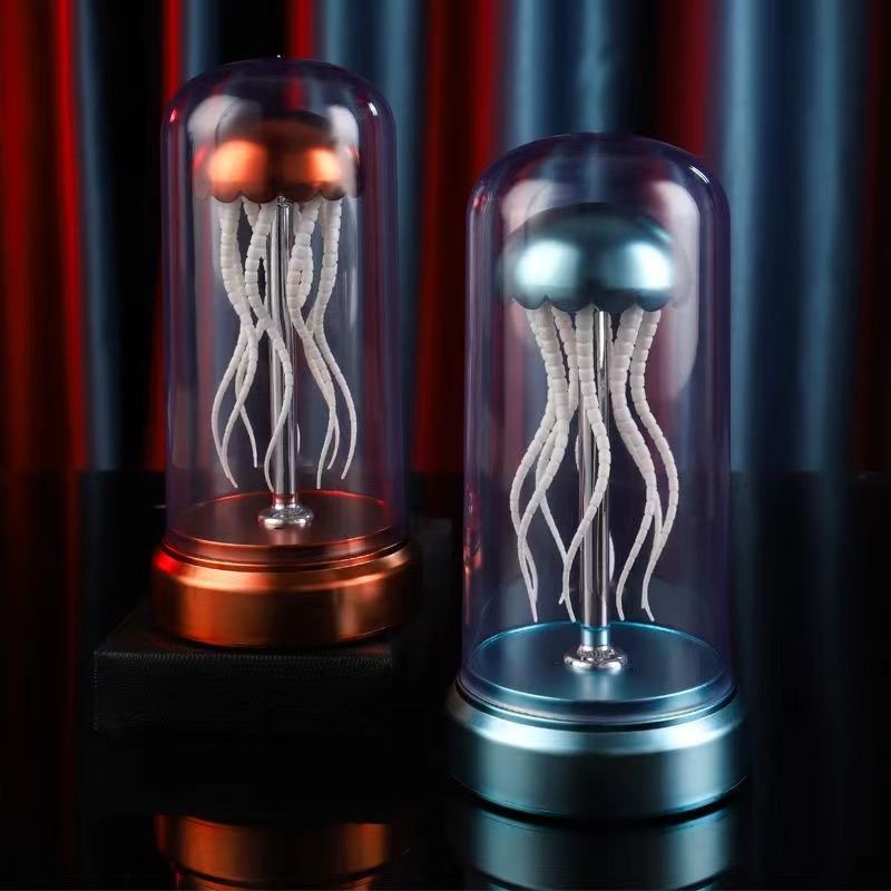 Jellyfish Music Box Lamp Mechanical LED Glow Decor
