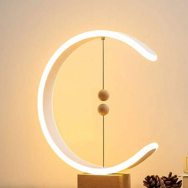 Smart Magnetic Table Lamp LED Remote Control Modern