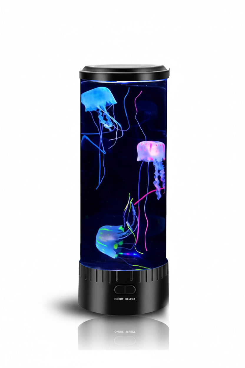 Jellyfish Lamp Night Light Color-Changing LED USB Compact