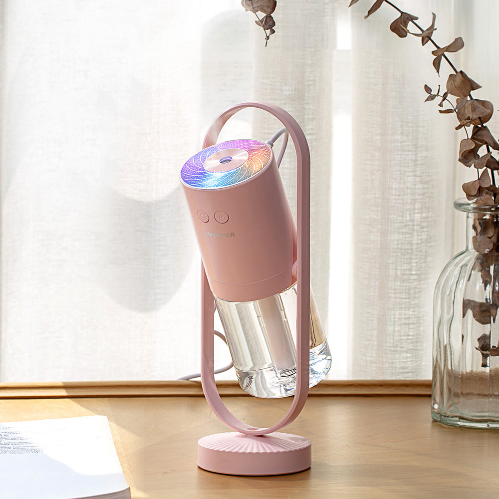 Magic Shadow Humidifier Mini USB Diffuser LED Light