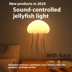 Jellyfish Mood Lamp Night Light LED Portable Desk Decor