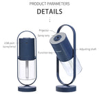 Magic Shadow Humidifier Mini USB Diffuser LED Light