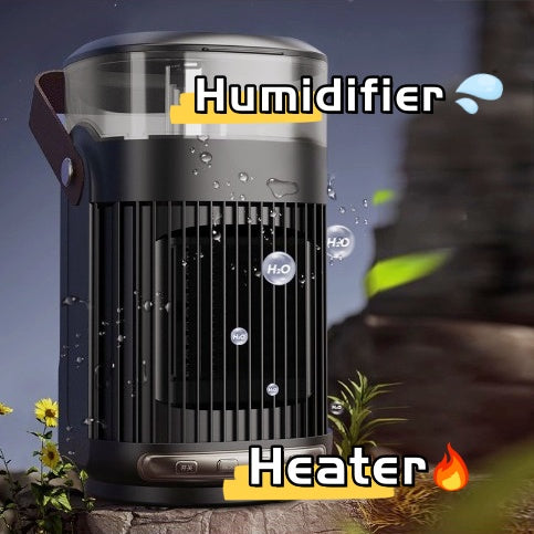 Portable Room Heater Humidifier Combo High Power Compact