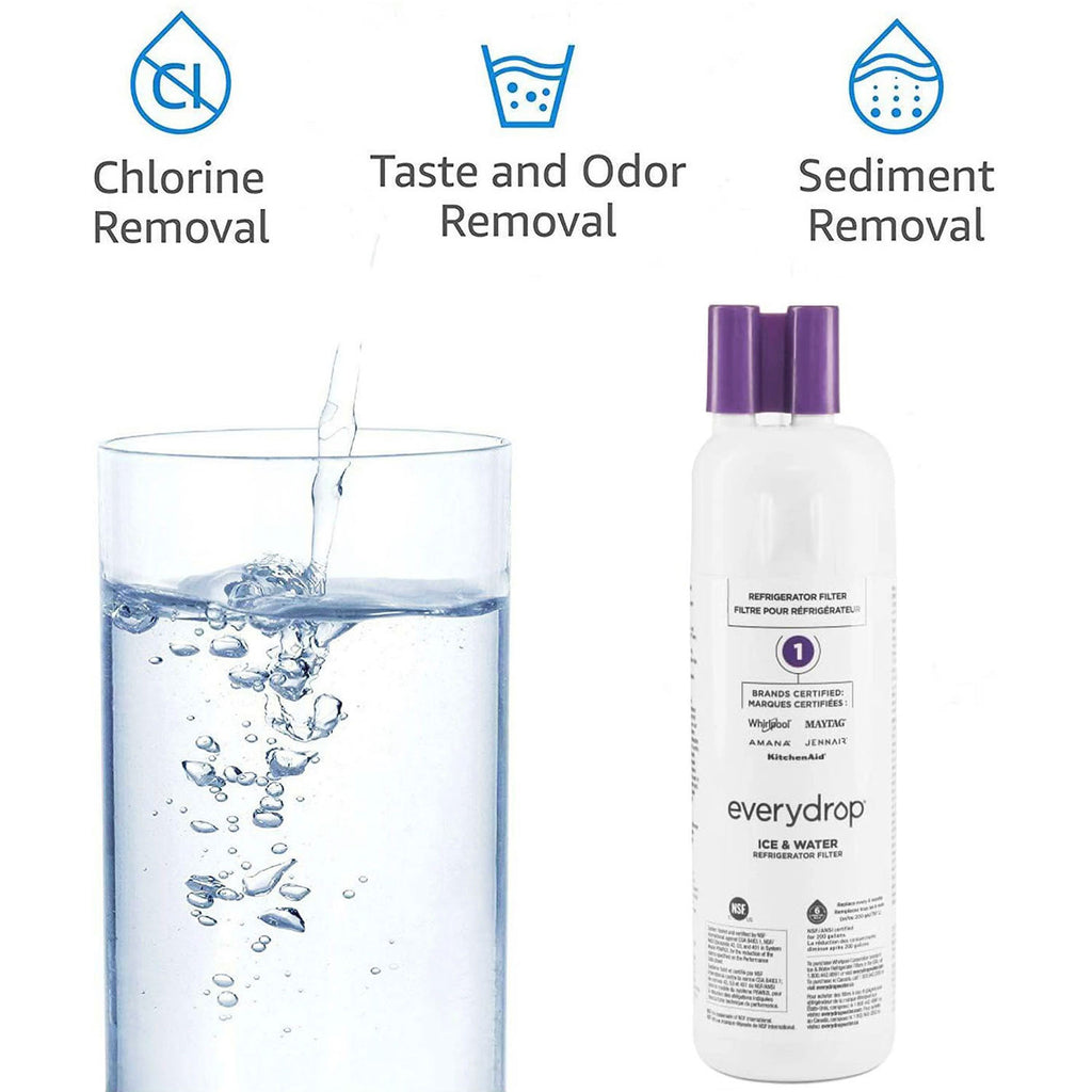 EDR1RXD1 refrigerator water filter - W10295370A - FILTER 1