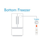 EDR2RXD1 refrigerator water filter - W10413645A - FILTER 2