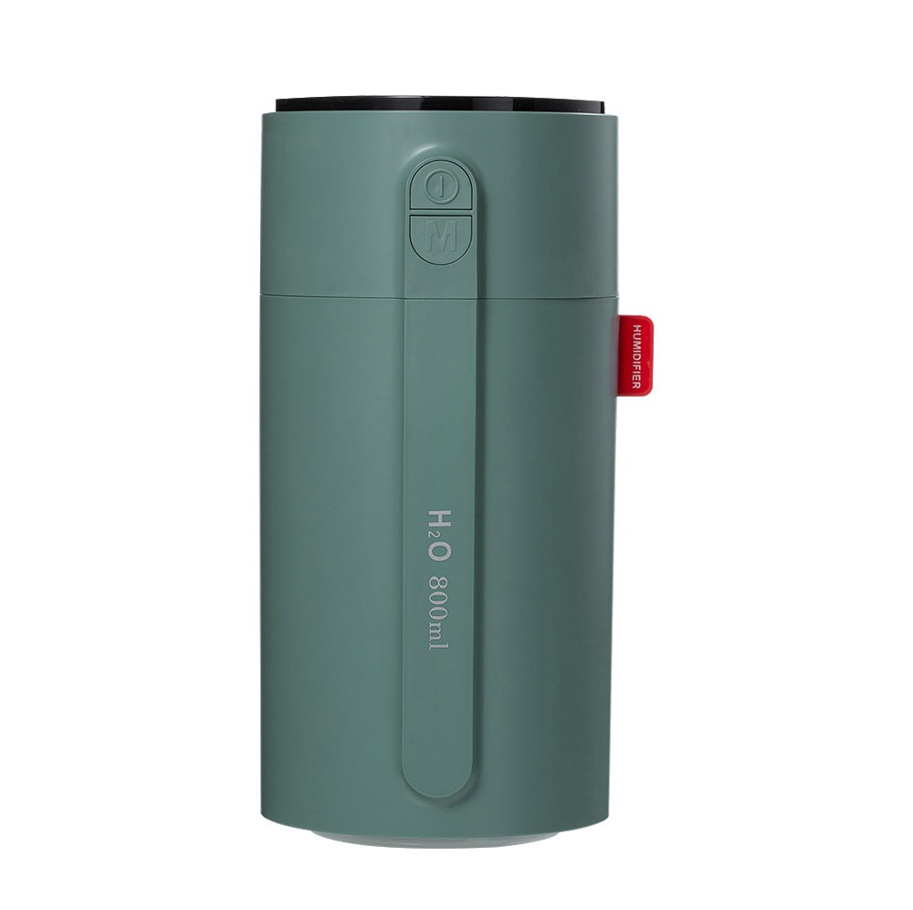 Intelligent USB humidifier dual jet green