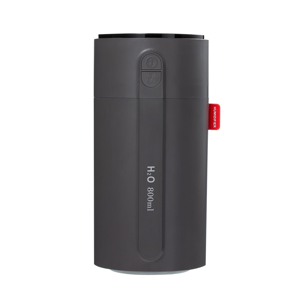 Intelligent USB humidifier dual jet grey