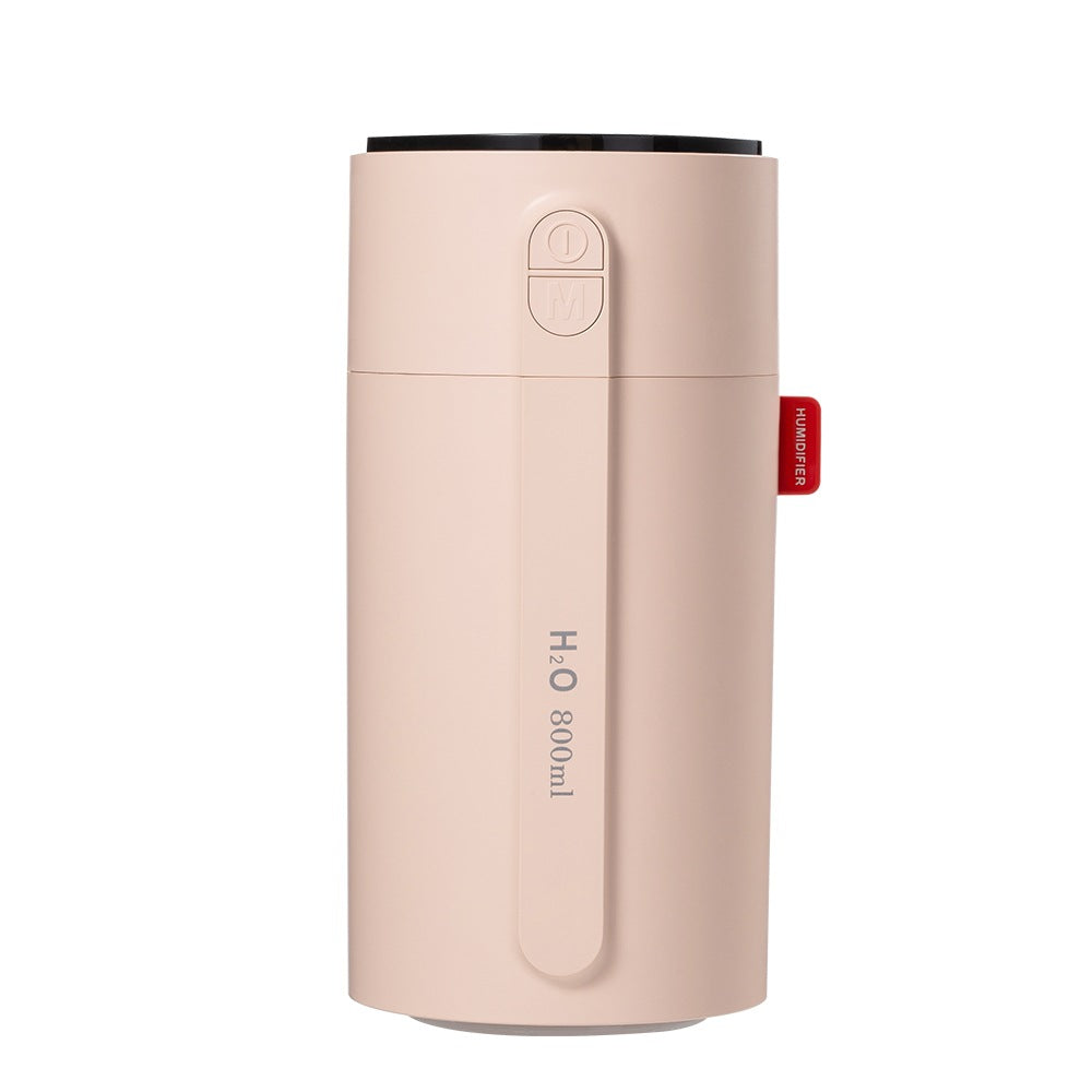 Intelligent USB humidifier dual jet pink