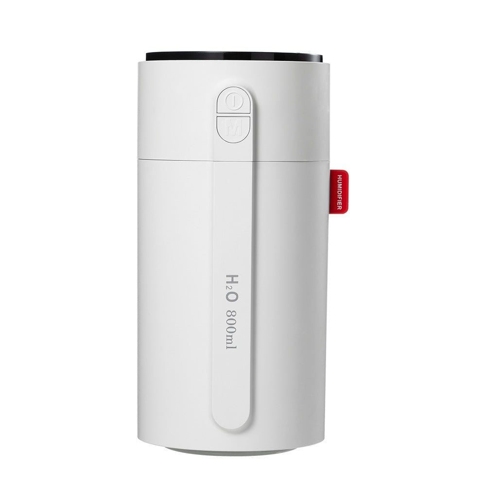 Intelligent USB humidifier dual jet white