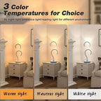 Creative Question Mark Desk Lamp LED 3 Color White USB