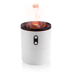 Volcanic Flame Diffuser Humidifier USB LED Portable