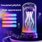 Jellyfish Music Box Lamp Mechanical LED Glow Decor