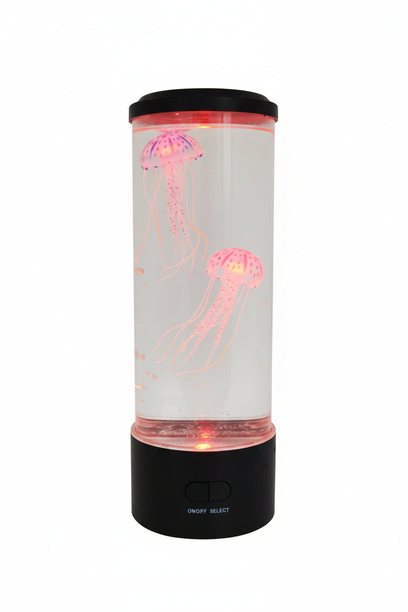 Jellyfish Lamp Night Light Color-Changing LED USB Compact
