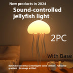 Jellyfish Mood Lamp Night Light LED Portable Desk Decor