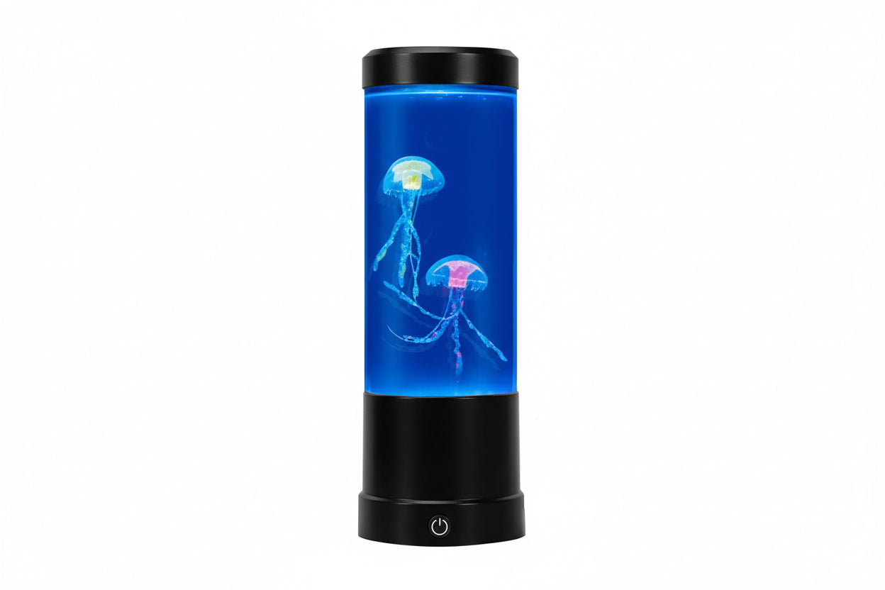 Jellyfish Lamp Night Light Color-Changing LED USB Compact