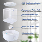 Mechanical Humidifier BPA-Free Low Water Protection 4L