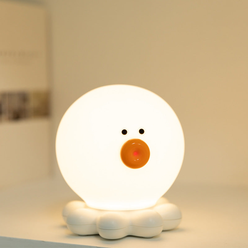 Smart Sensor Octopus Night Light Lamp Soft Silicone USB