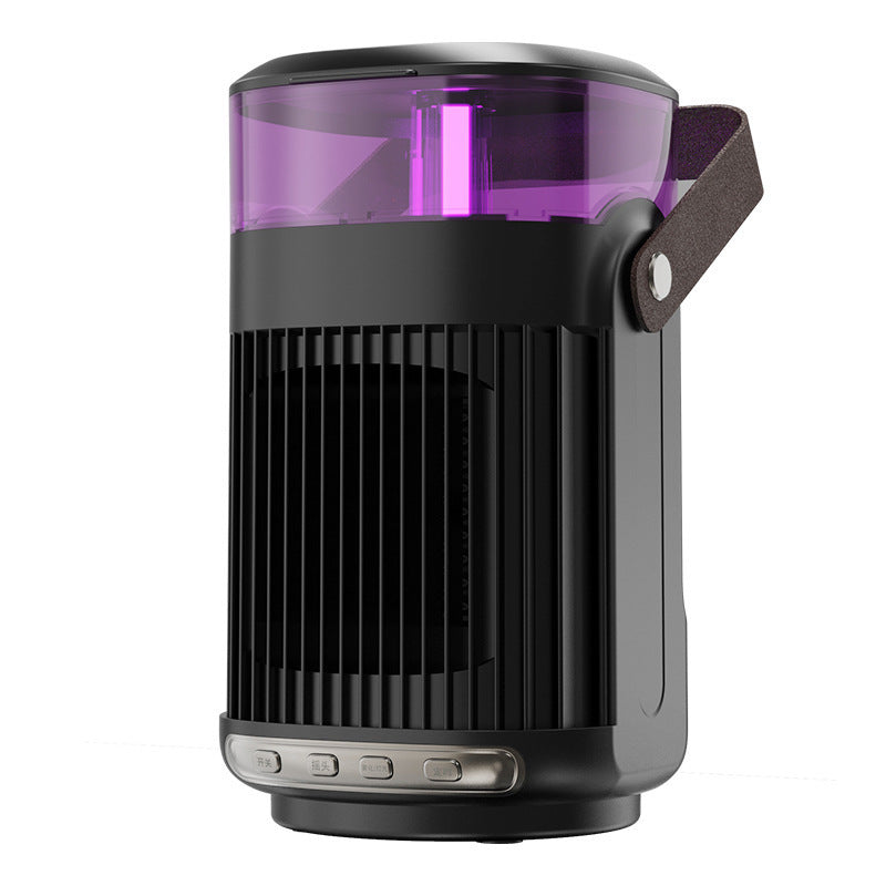 Portable room heater humidifier black