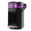 Portable room heater humidifier black