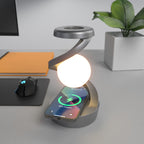 Rotating Moon Desk Lamp Table Lamp Wireless Charging