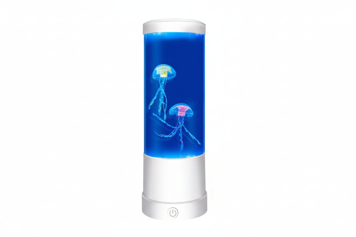 Jellyfish Lamp Night Light Color-Changing LED USB Compact